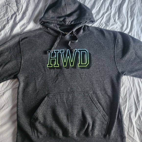 HalfWay Dead Grey Hoodie, Size Large (Worn Once) - Picture 1 of 3